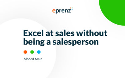 Excel at sales without being a salesperson