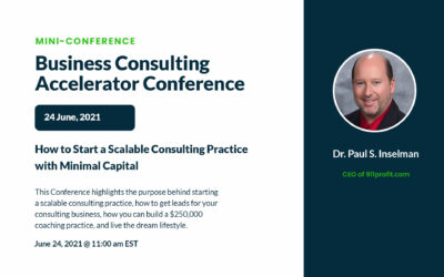 How to start a scalable consulting practice with minimal capital
